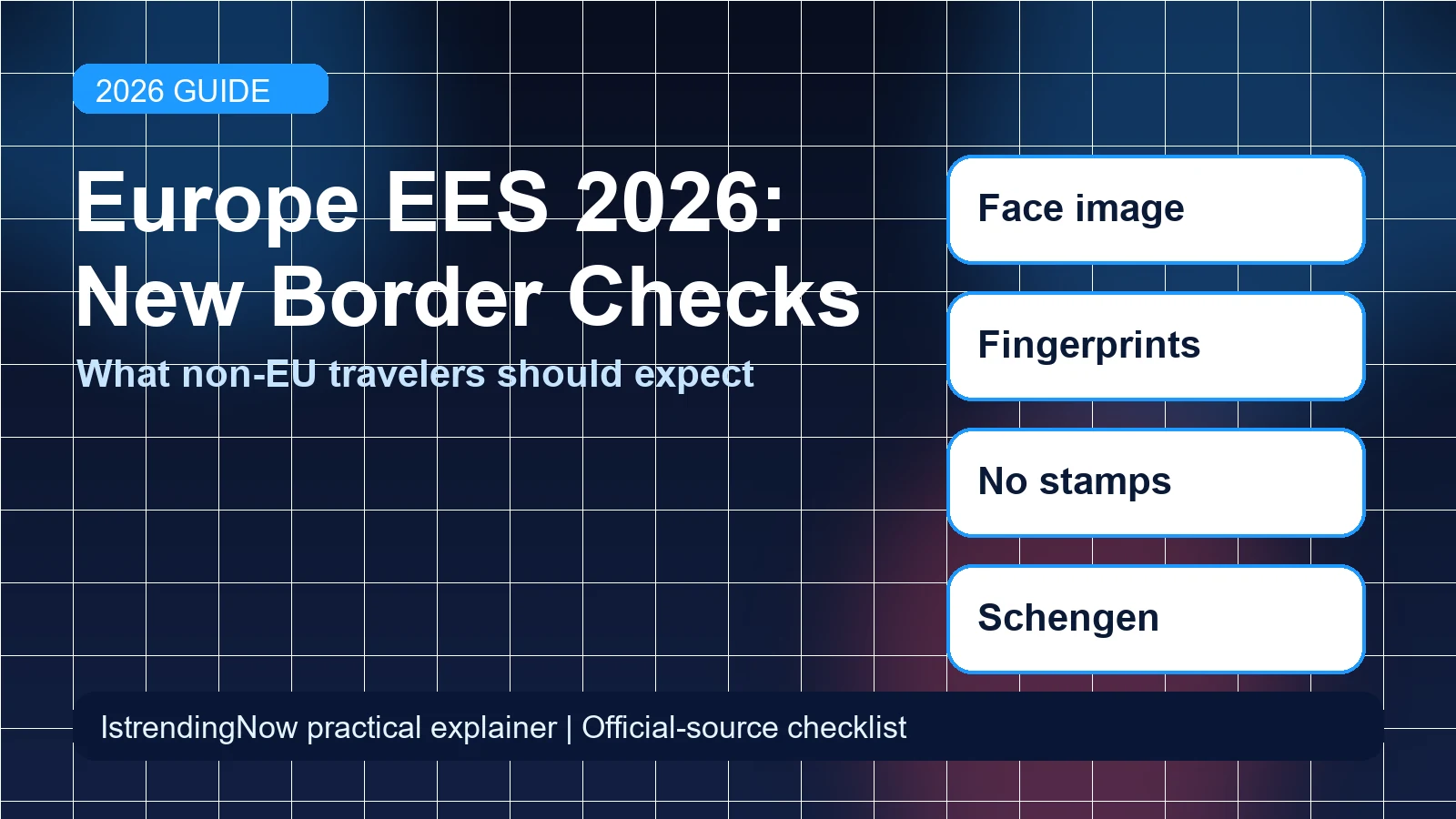 Editorial image for Europe EES 2026: New Schengen border checks explained