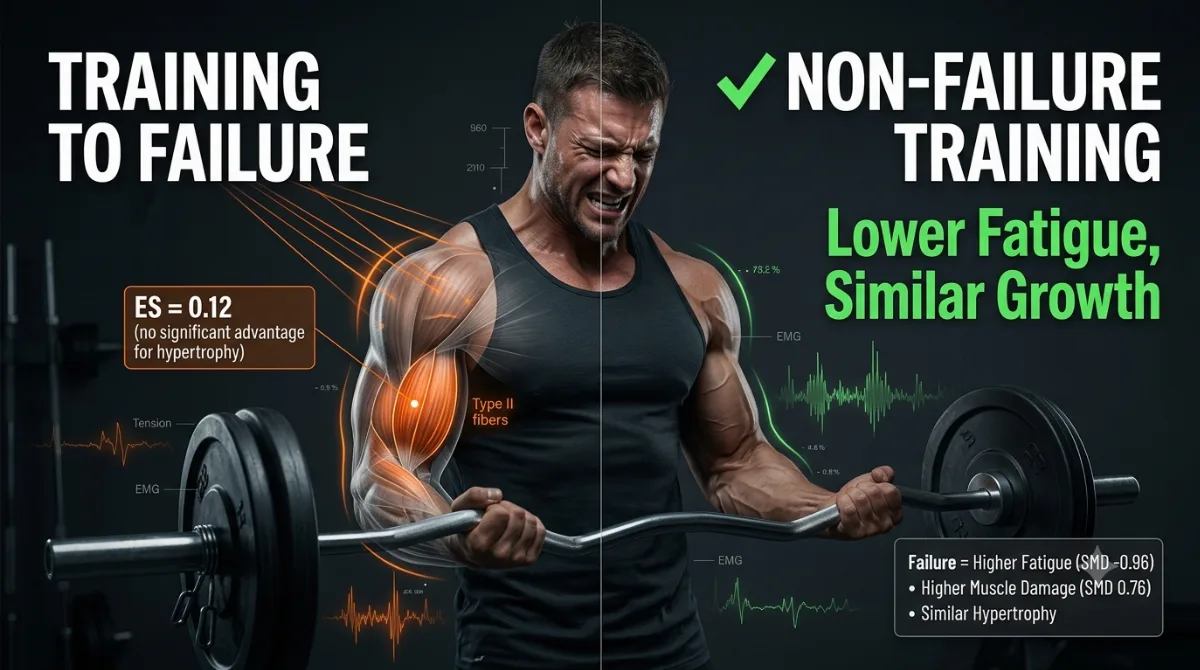 Training to Failure: When It Helps Muscle Growth and When It Hurts Recovery